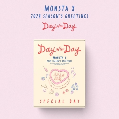[Pre-Order] MONSTA X - 2024 SEASON&#039;S GREETINGS [DAY AFTER DAY] SPECIAL DAY VER. Koreapopstore.com
