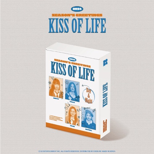 [EVERLINE] [KISS OF LIFE] 2024 SEASON&#039;S GREETINGS Koreapopstore.com