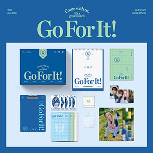 [Pre-Order] (G)I-DLE - 2024 SEASON&#039;S GREETINGS [GO FOR IT!] Koreapopstore.com