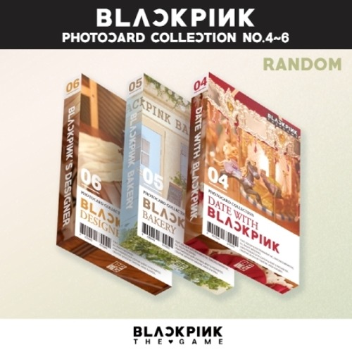 [Pre-Order] BLACKPINK - THE GAME PHOTOCARD COLLECTION (No.4~6) Koreapopstore.com